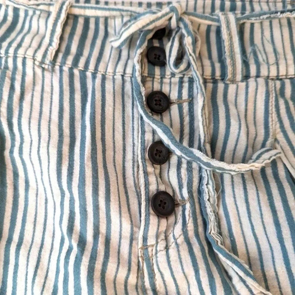 Free People High Waisted Striped Shorts- 4 - Picture 6 of 10